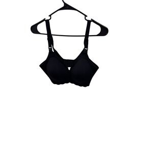 Momcozy Nursing Bra Black Wireless Seamless Breastfeeding Maternity Size L